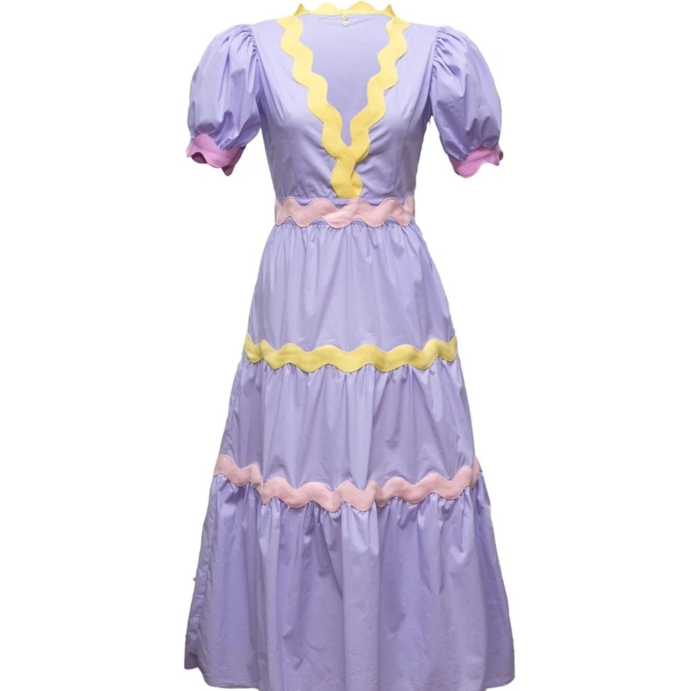Celia B. AQUA DRESS PURPLE